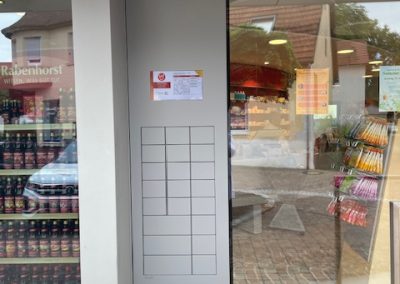 Anlage mit 21 Fächern